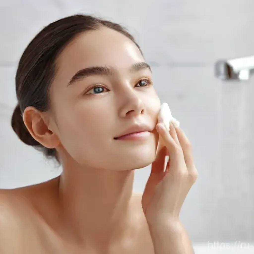 천연비누 맞춤형 추천 - **Prompt for Dry and Sensitive Skin:**
"A serene young woman, 20s, with a gentle expression, sof...